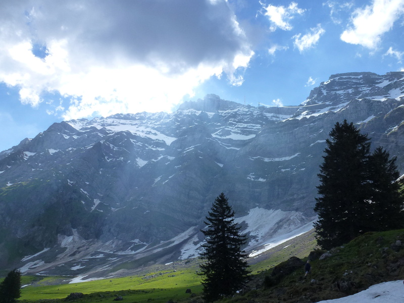 clouds, nature, appenzell, cold temperature, environment, mountain, beauty in nature, tree, mountains, 4K, weather mood, day, rock, mountain range, cloud - sky
