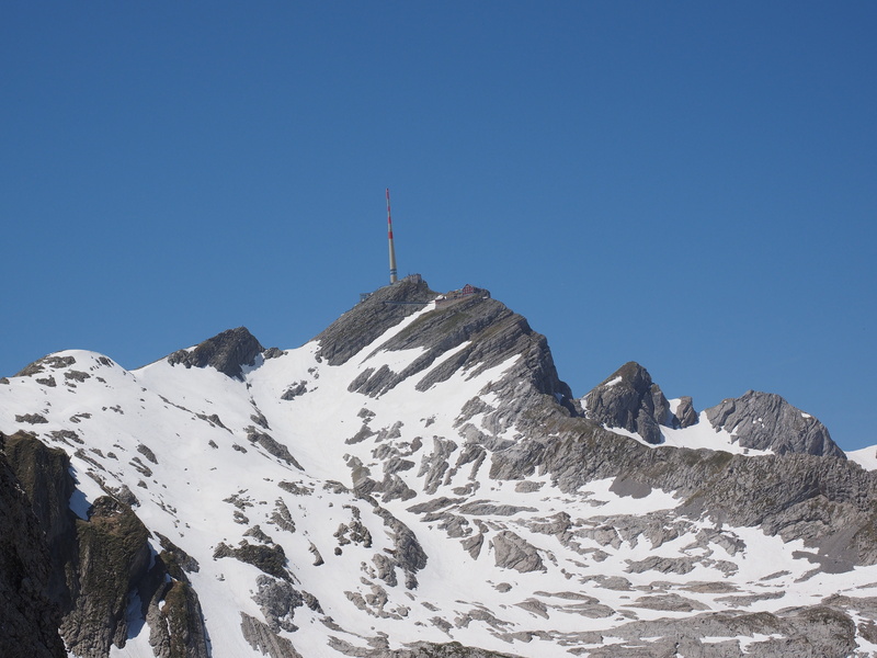 great, sky, Alpine, Mountain, environment, Snow, mountain peak, day, Säntis, outdoors, summit, 4K, alpstein, rock, swisscom broadcast, scenics - nature