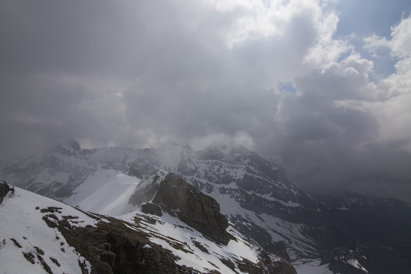 cloud - sky, non-urban scene, day, cold temperature, mountain range, nature, environment, snow, landscape, hundwil, switzerland, mountain, 5K, beauty in nature