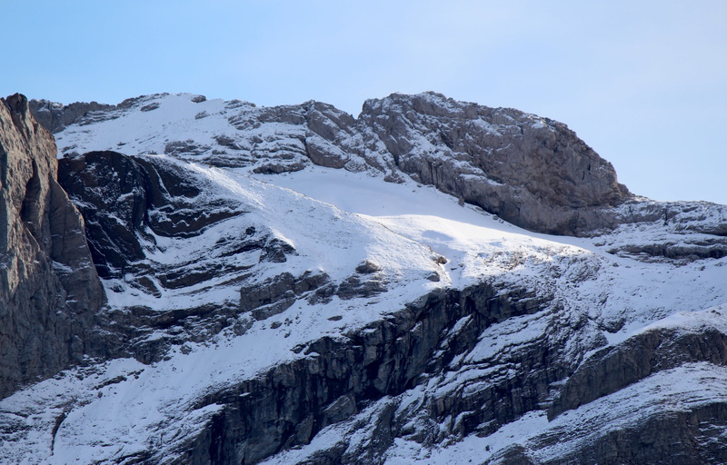 clear sky, snow, rock - object, cold temperature, appenzell, mountain range, mood, non-urban scene, mountains, mountain world, nature, coniferous tree