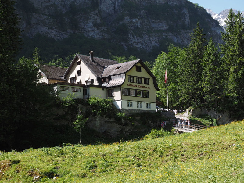 seealpsee, growth, arrival berggasthaus trout, 4K, mountain hut, architecture, building, building exterior, mountains, säntis, mountain, non-urban scene