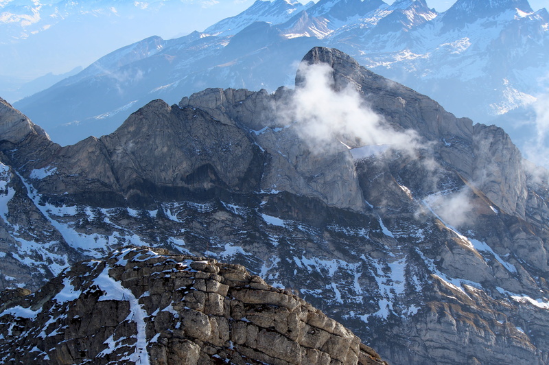 swiss alps, tranquility, rock, 5K, Panorama, mountain, Mountains, no people, formation, mountain peak, snowcapped mountain, distant view, landscape, mountain range