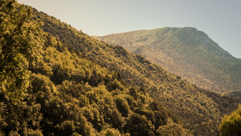 italy, beauty in nature, tranquil scene, day, idyllic, outdoors, remote, sky, non-urban scene, tranquility, plant, landscape, scenics - nature, mountain