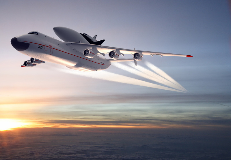 air vehicle, airliner, Horizon, white, transportation, cloud - sky, no people, military, digital, Mriya, airplane, government, Sunset, plane, aerospace industry