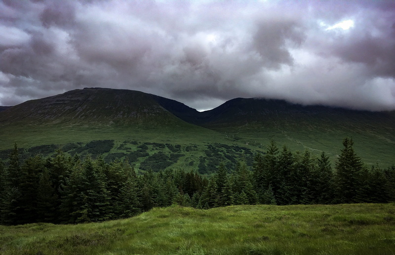 4K, tree, environment, west highland way, highlands, wild, landscape, non-urban scene, hike, outdoors, storm, river, beauty in nature, bridge, cloud - sky