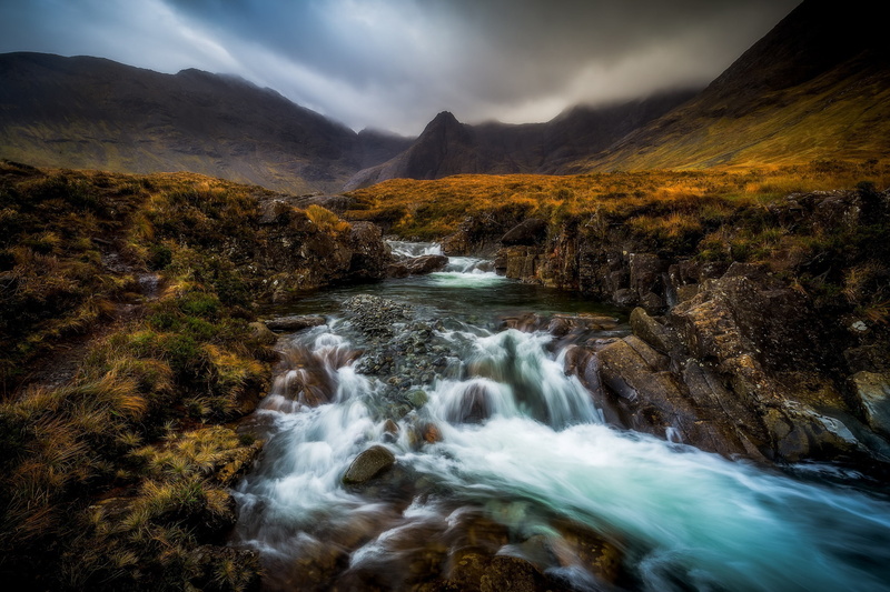Scotland, 1080P, Highland, Cuillin Cascade