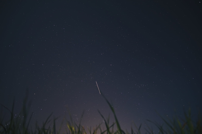 non-urban scene, star - space, grass, rokinon, beauty in nature, constellation, meteorite, space, gradient, samyang, transit, no people, iss, 12mm, station