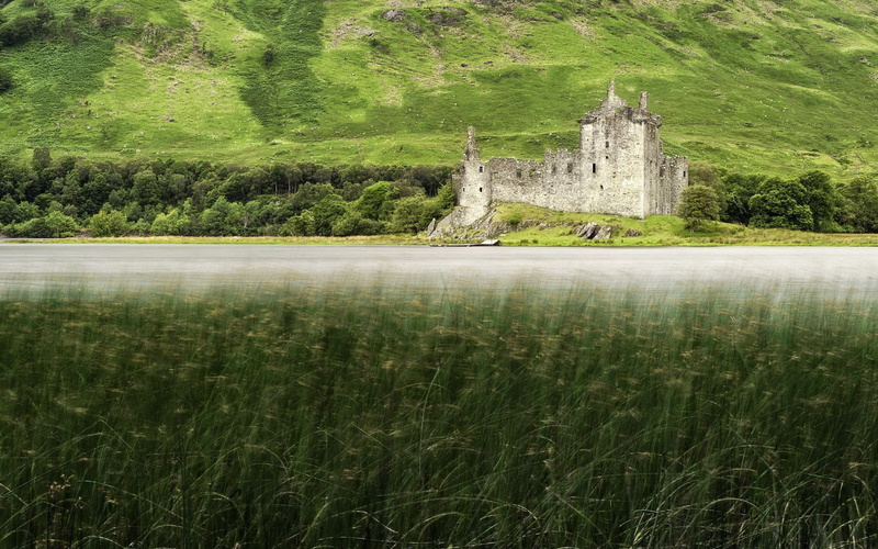 kilchurn castle, 1080P
