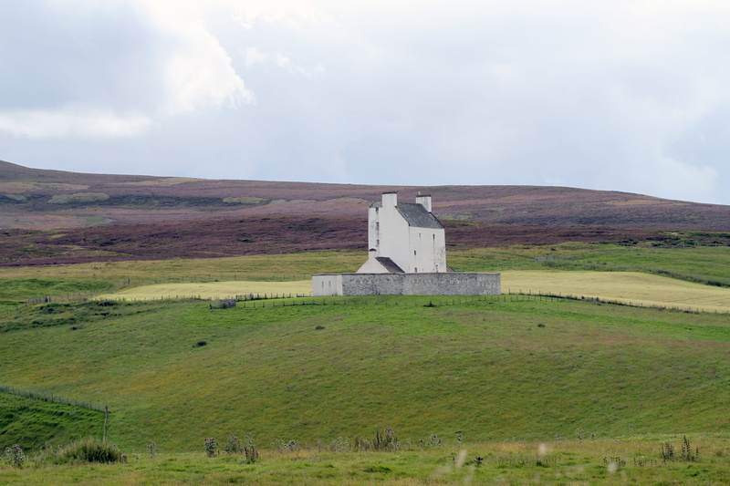 scenics - nature, sky, plant, non-urban scene, landscape, highlands, 5K, mood, architecture, highlands and islands, nature, built structure, building