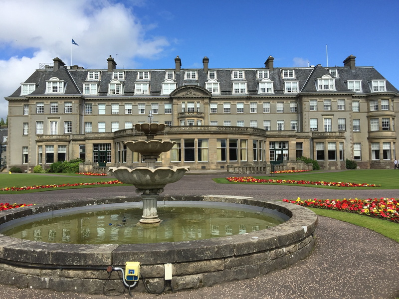 canal, day, 2K, fountain, vacations, united kingdom, built structure, sculpture, town, building exterior, scotland, golf, cloud - sky, travel destinations