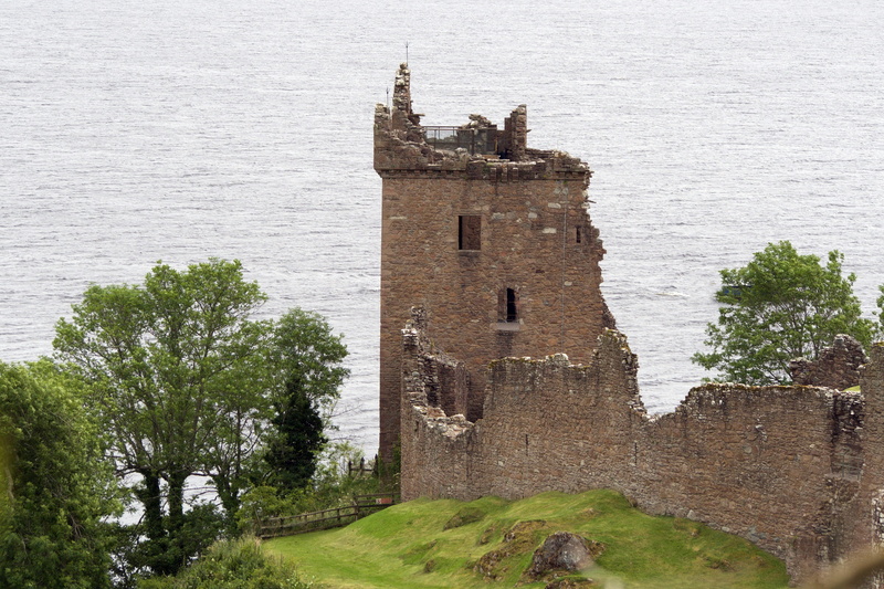 travel, tower, castle, places of interest, plant, nature, building, water, highlands and islands, Loch, travel destinations, 4K, day, architecture, Loch Ness