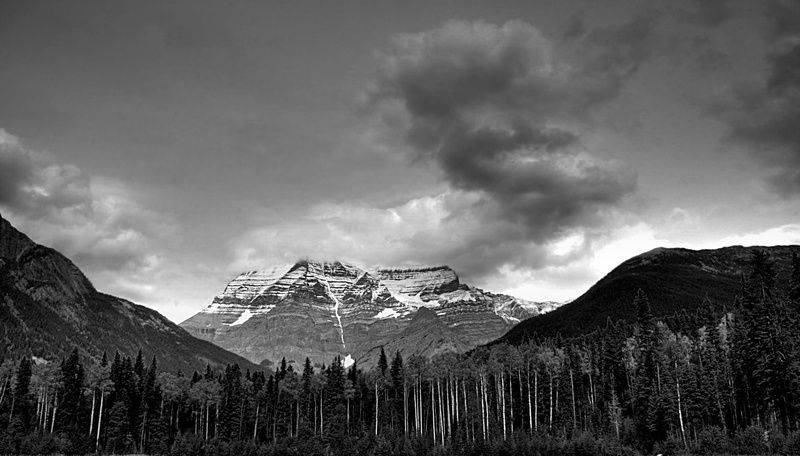 mountain, tranquil scene, scenic, snowcapped mountain, canada, mountain range, wilderness, winter, formation, environment, british columbia, tranquility