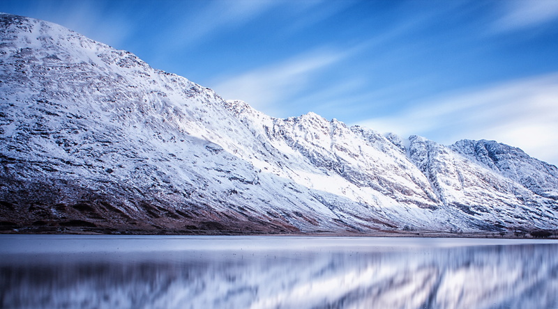 Lake, marvelous, astonishing, Outdoors, remarkable, Reflections, 4K, glencoe, Scotland, ridge, Reflection, extraordinary, lochachtriochtan, Beautiful