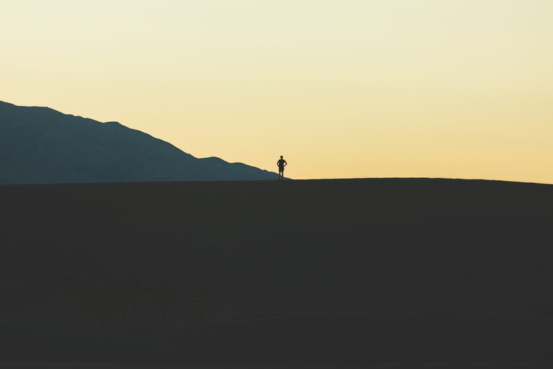 landscape, one person, environment, beauty in nature, silhouette, land, nature, 4K, travel, trip, lifestyles, copy space, side view, scenics - nature