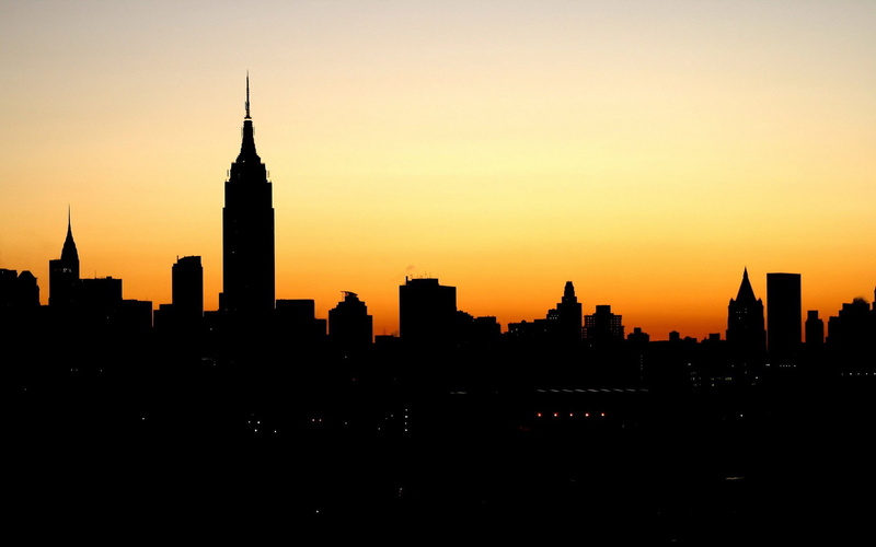 cityscape, new, sunset, hd, york, shadow, 1080P