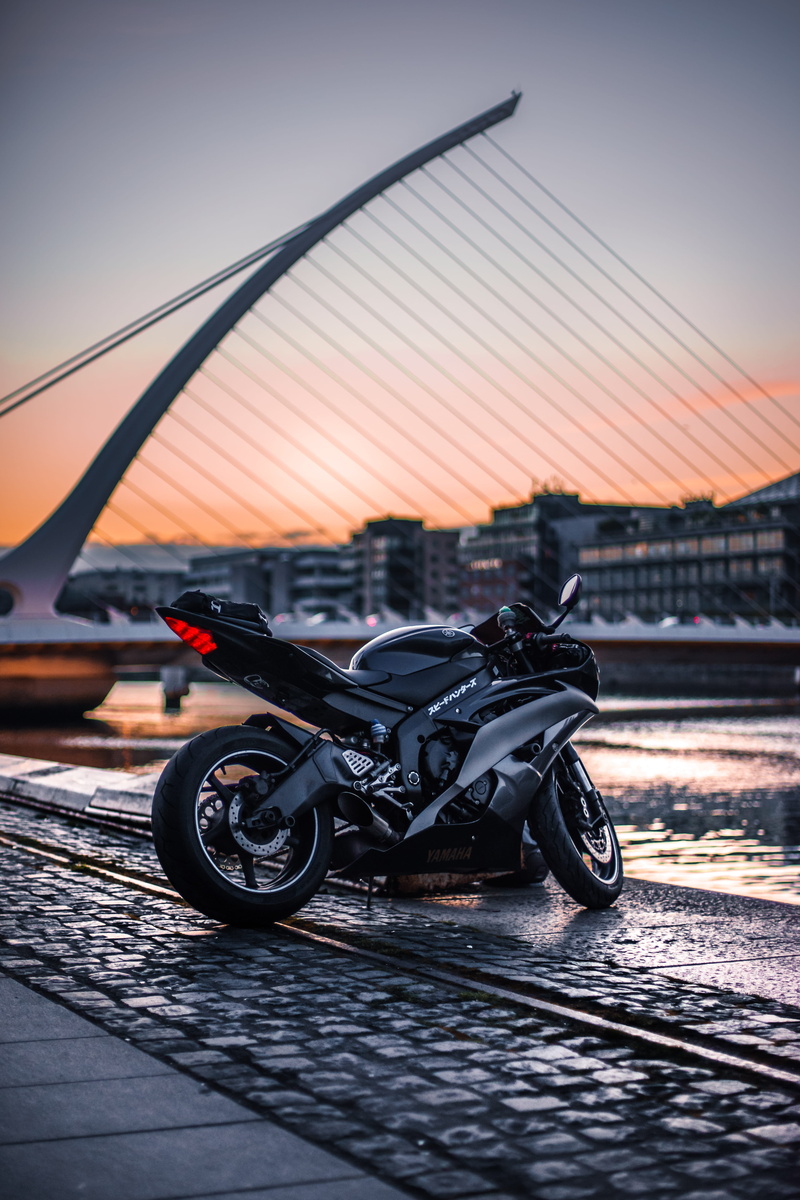 samuel beckett bridge, nature, travel, bridge - man made structure, motorbike, building exterior, city, built structure, boat, black, river, transport
