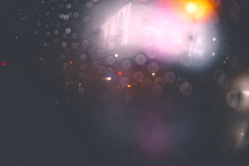 no people, 4K, nightlife, building exterior, water, apartment building, multi colored, manhattan, indoors, car lights, raindrop, car, transportation, selective focus