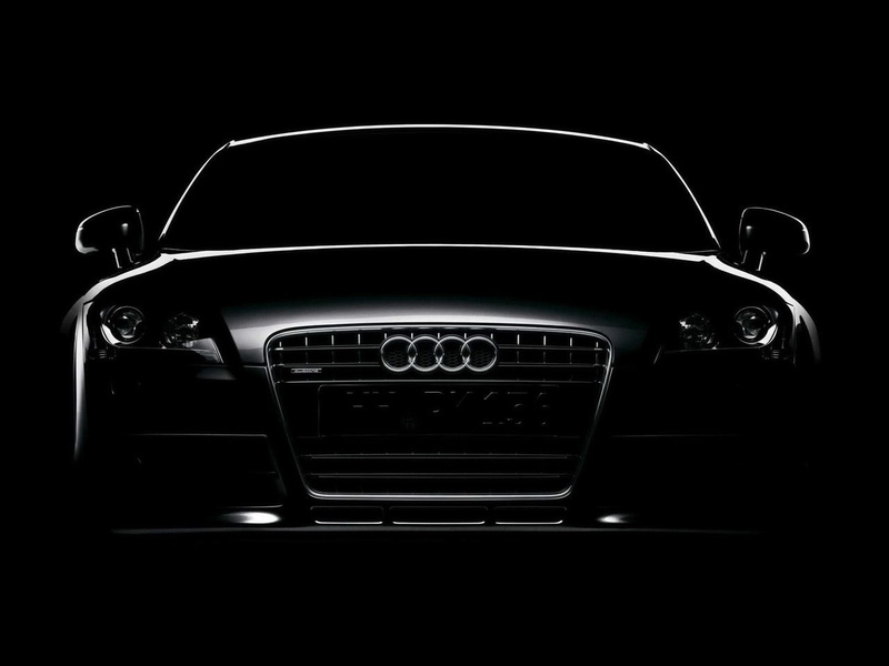 black, Audi, contour, 720P