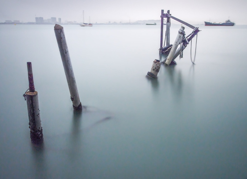 water, 1080P, brown, sea, tripod, Haida, posts, Malaysia, dock, Penang, wooden, She dont, four, Long Exposure, white, body, no more, ND Filter, Weld Quay