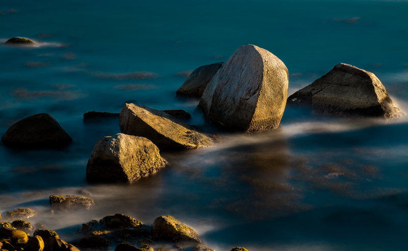 rock - Object, water, sea, body of water, daytime, stone - Object, nature, Haida, photo, tripod, ND Filter, Cape Town, body, South Africa, landscape, Long Exposure