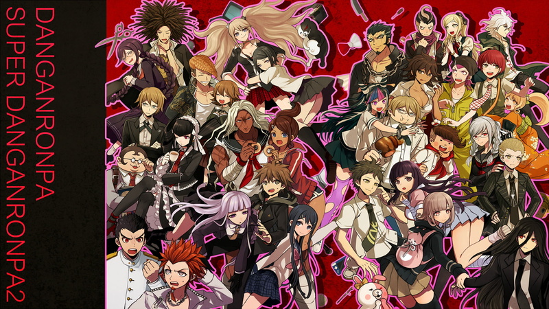 touko, peko, reon, kuwata, pekoyama, 1080P, ibuki, ookami, akane, fukawa, makoto, sakura, owari, harano, mioda, oowada, naegi, group, monokuma, mondo