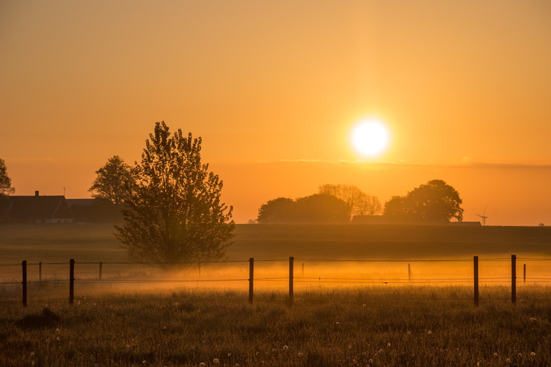 sunset, mist, landskap, geo:location, three, ƒ / 10, exif, outdoors, s18, iso_speed, 5K, state, geo, ef, countryside, canon eos 100d, focal_length, dimma