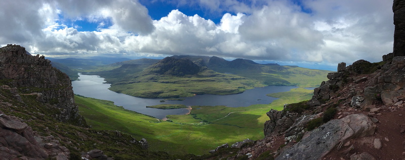 summer, near, outdoors, aerial, scenics, iceland, lake, 8K, mountain, nature, travel, landscape, photo, water, assynt
