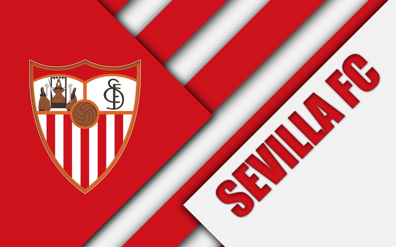 4K, Soccer, Logo, Emblem, Sevilla FC
