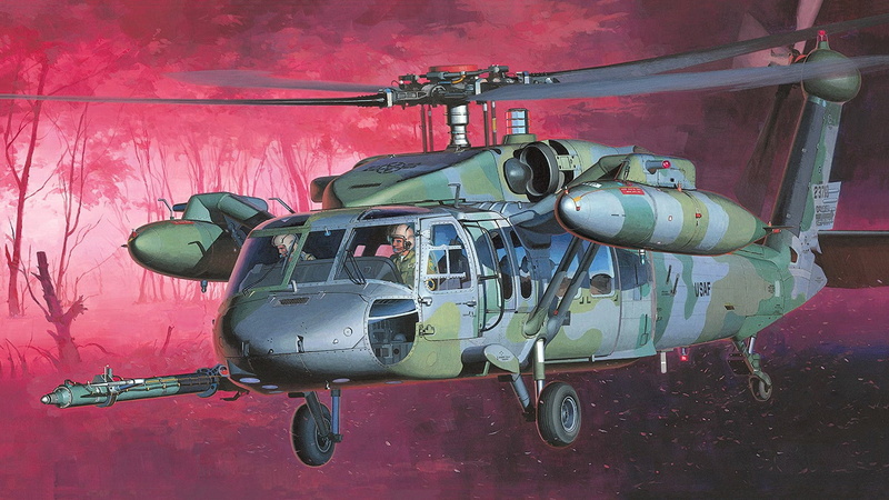 UNITED STATES AIR FORCE, Night Hawk, 1080P, HH-60D, night helicopter modification, Sikorsky
