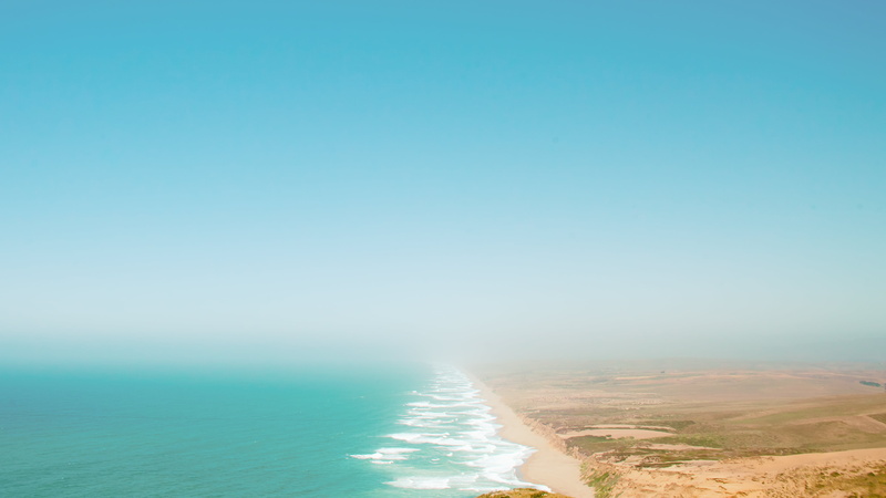 cliff, Western, United States of America, landscape, coastline, sea wave, USA, wave, sea, seashore, beach, nature, scenics, 4K, America  West, Lost, Reyes  Point