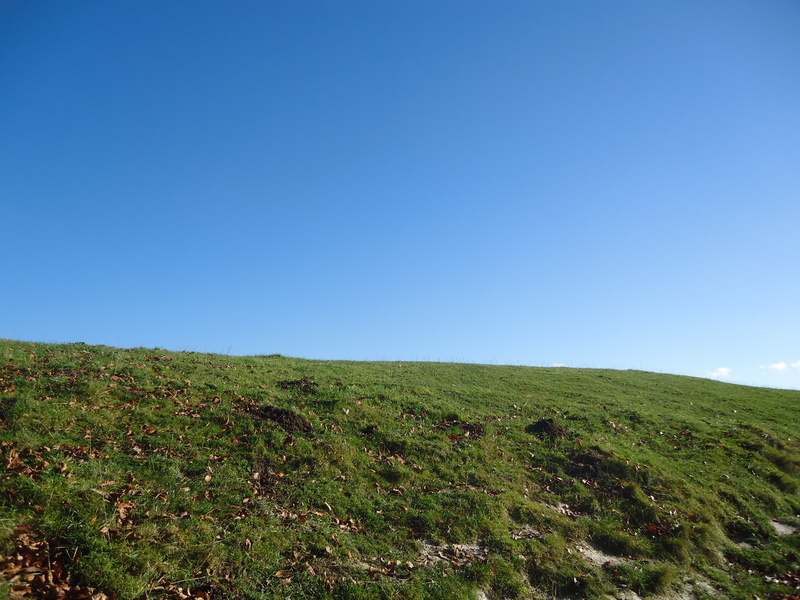 summit, grass, green, non-urban scene, landscape, blue, plant, horizon, top, scenics - nature, 4K, england, avebury, meadow, land, copy space, tranquil scene