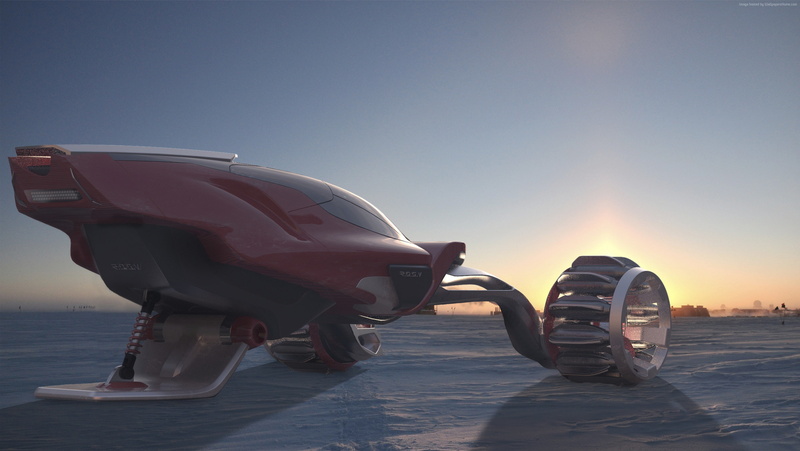 concept, 2K, RDSV, Rapid Deployment Snow Vehicle