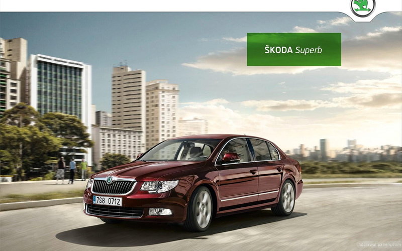 skoda, superb, other cars, 2011, 1080P, sedan, cars, brown