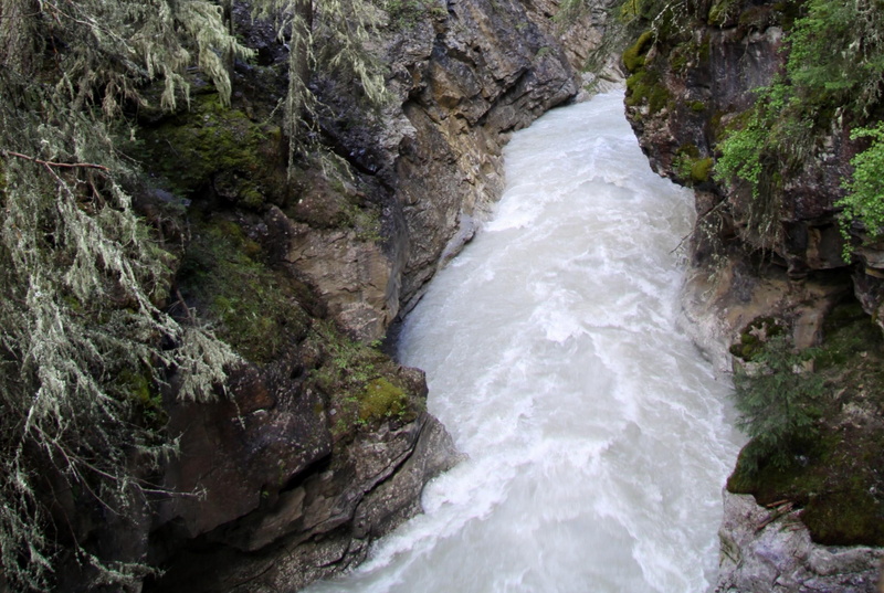 nature, photography, rocks, green, rapid, moss, 3d and abstract, 1080P, canyon, river, deep, johnston