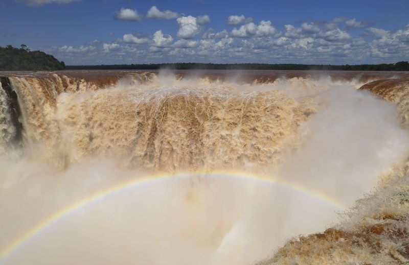 outdoors, nature, iguazu, cloud - sky, argentina, day, flowing water, hot spring, power, heat - temperature, iguazufalls, iguazuriver, gargantadeldiablo