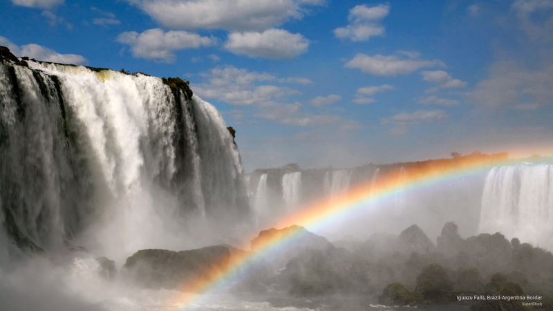 argentina, iguazu, border, falls, 2K, Waterfalls, brazil