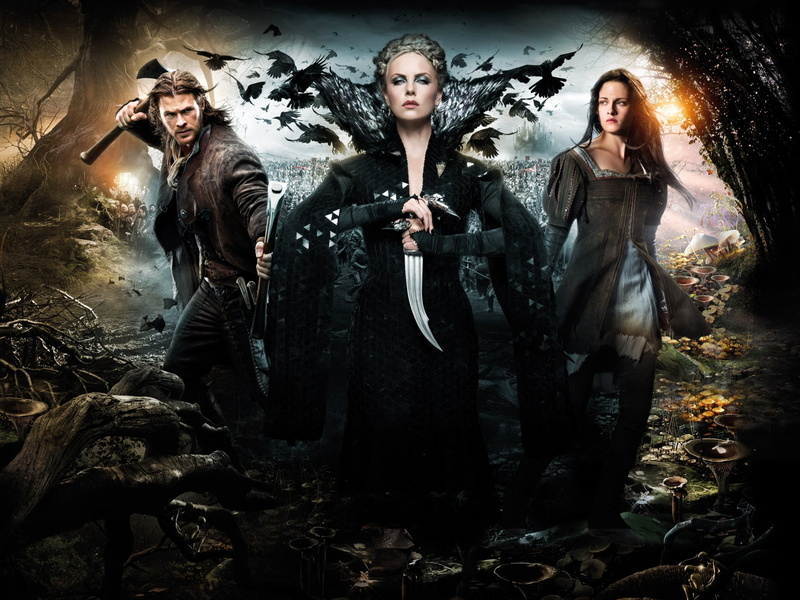 Snow White And The Huntsman, Chris Hemsworth, 1080P, Charlize Theron, Kristen Stewart, Movie