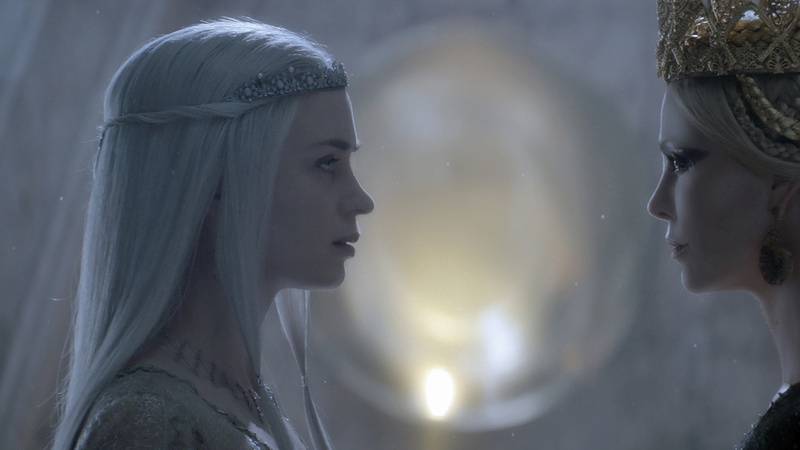 4K, Best Movies, The Huntsman Winters War, Emily Blunt, Charlize Theron