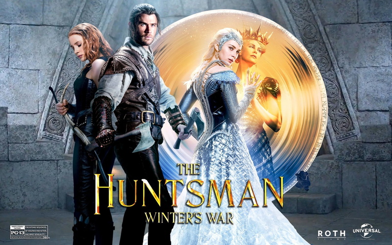 Movies, jessica chastain, charlize theron, christ hemsworth, 720P, the huntsman: winters war