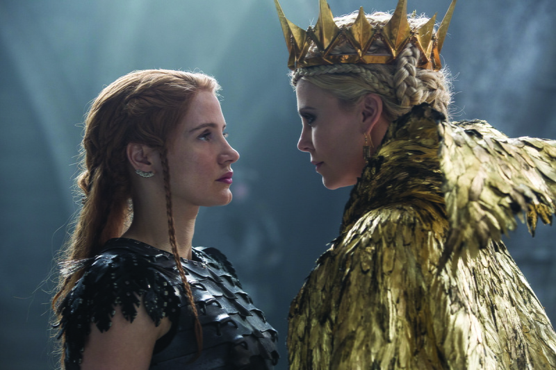 The Huntsman: Winters War, Jessica Chastain, Charlize Theron, Ravenna, 5K, Sara