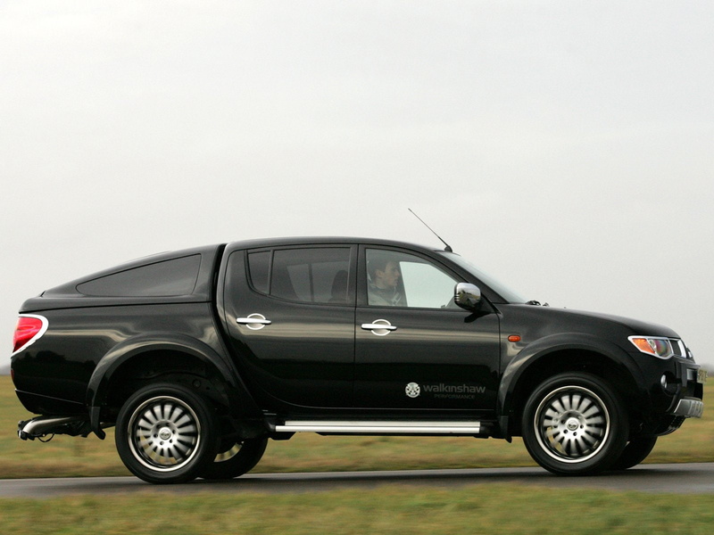 suv, walkinshaw performance, cab, double, l200, 2006 10, tuning, pickup, mitsubishi, 720P