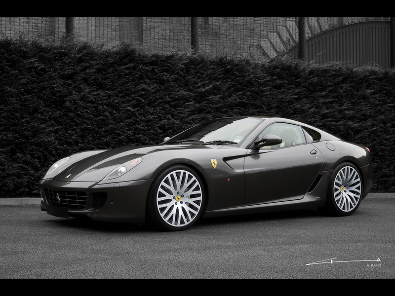 ferrari, wealth, luxury, 720P, architecture, kahn, day, land vehicle, convertible, sports car, black color, wheel, mode of transportation, road, city