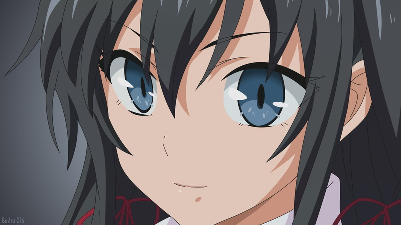 Black Hair, My Teen Romantic Comedy SNAFU, Blue Eyes, Yukino Yukinoshita, Anime, Yahari Ore no Seishun Love Comedy wa Machigatteiru, 1080P