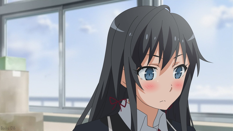Black Hair, Long Hair, Yukino Yukinoshita, 1080P, Blue Eyes, Yahari Ore no Seishun Love Comedy wa Machigatteiru, Anime, My Teen Romantic Comedy SNAFU