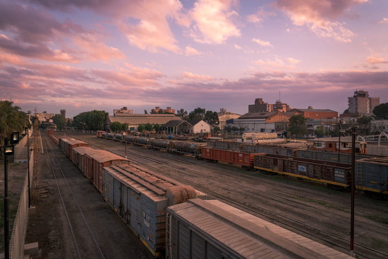 public transportation, shunting yard, transportation, 2K, outdoors, rail transportation, railroad track, nature, mode of transportation, built structure