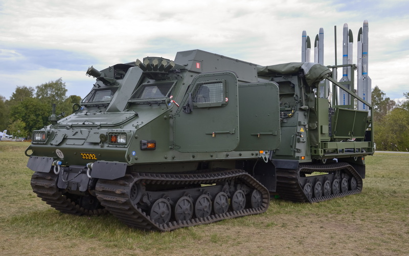 Mk IIB IRIS-T SLS, 5K, missile system, armoured all-terrain vehicle, BvS 10