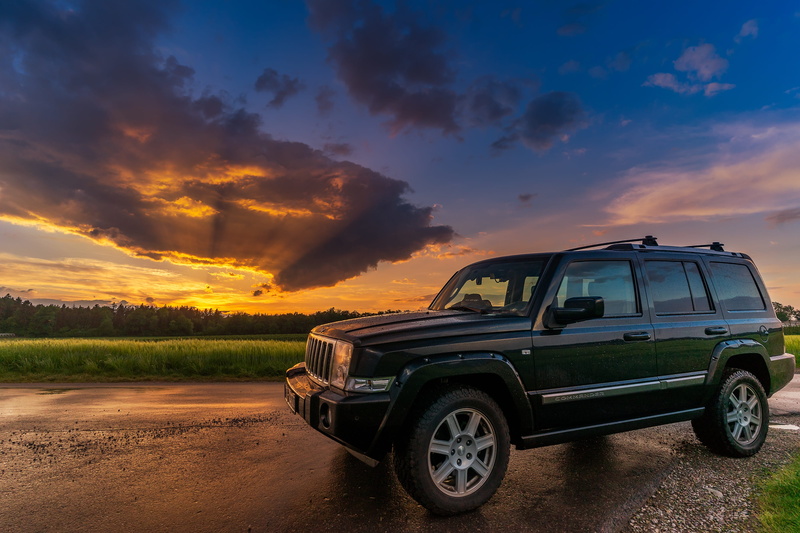 motor vehicle, 4wd, spring, status symbol, all terrain vehicle, locomotion, all wheel drive, scenics - nature, road trip, sky, off-road vehicle, non-urban scene