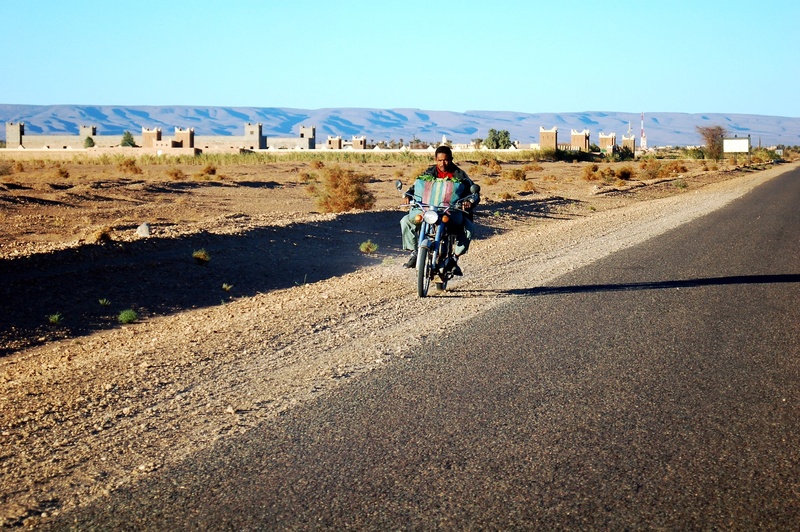 man, shadow, soledad, trail, road, morocco, ride, motorcycle, custom, bicycle, outdoors, path, sand, riding, moto, africa, environment, desert, marroc