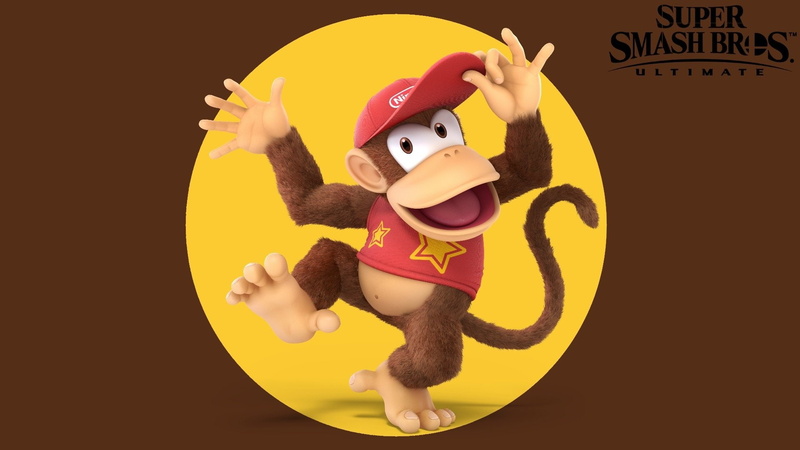 1080P, Diddy Kong, Video Game, Super Smash Bros. Ultimate