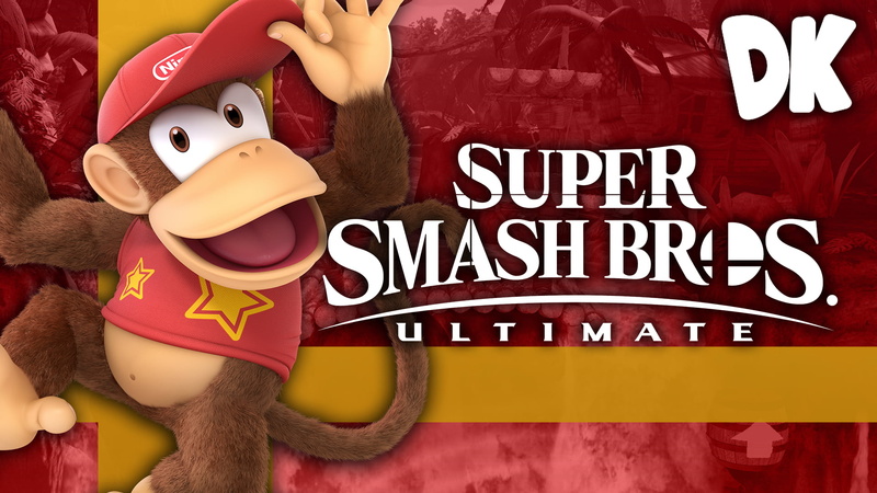 Video Game, 1080P, Super Smash Bros. Ultimate, Diddy Kong